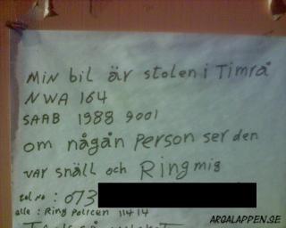 Vem sitter på min bil?